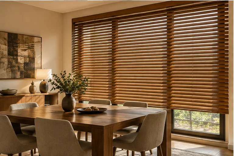 Dining blinds and curtains inspiration
