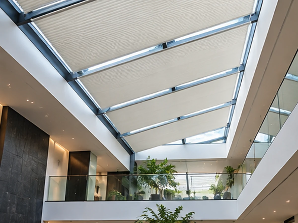 Skylight Blinds Atrium Roof Glass