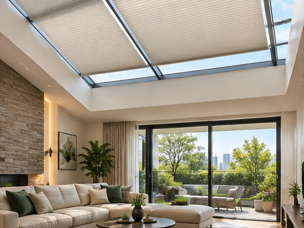 Skylight Blinds Living Skylight