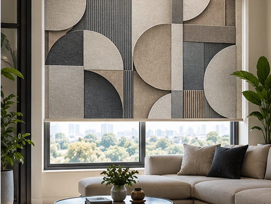 Geometric 3D customised blind design