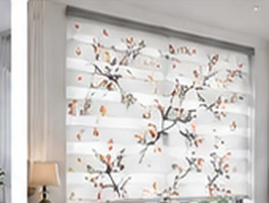 Floral Soft customised blind design