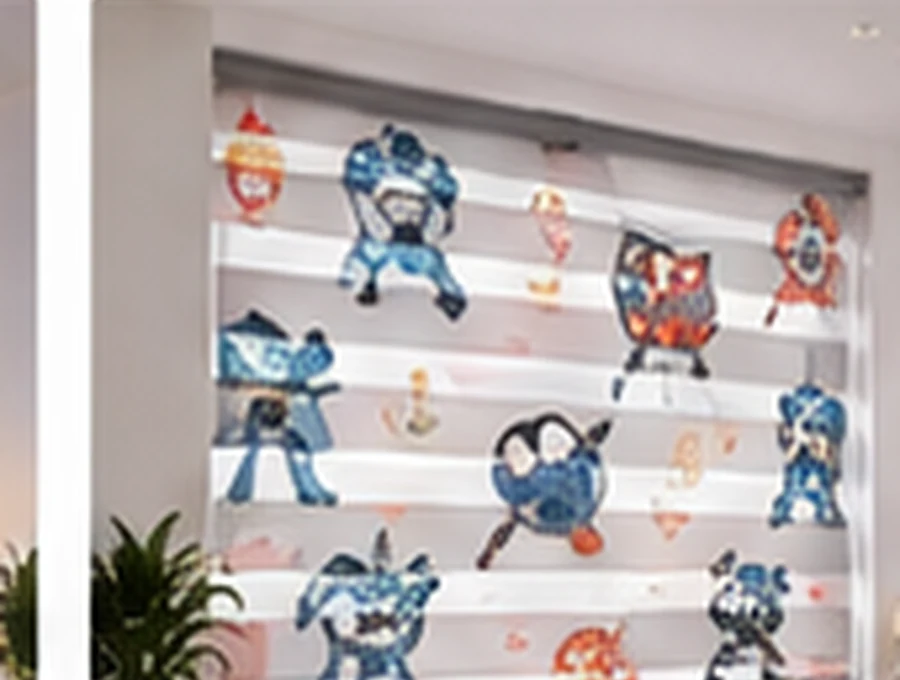 Sports Theme customised blind design